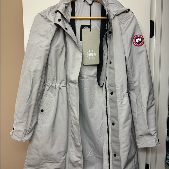 Canada Goose Women's Light Gray Ski Jacket - size XS - Picture 1 of 9